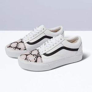 Vans custom old skool platform